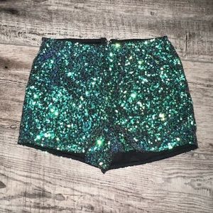 Sparkly shorts